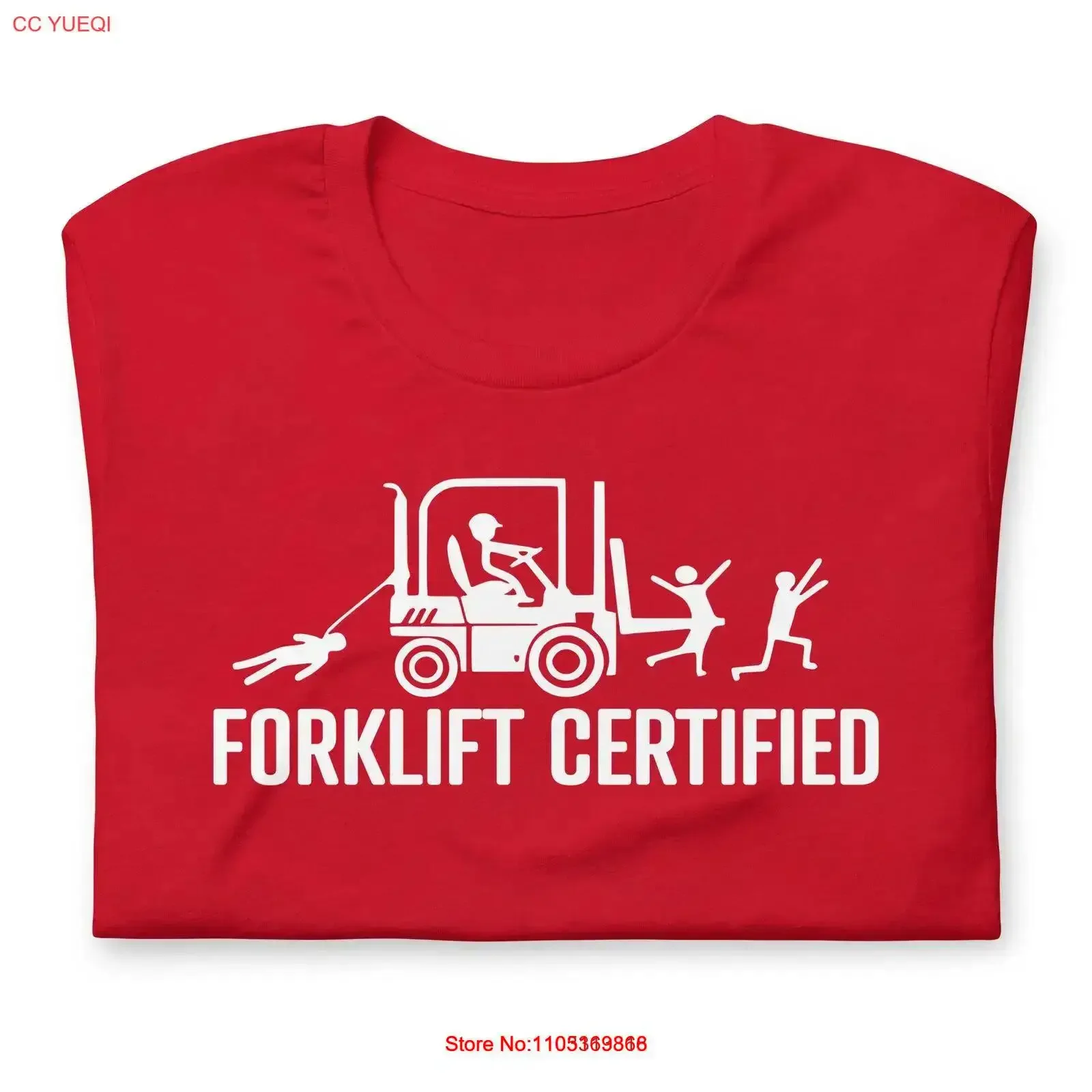 Certified Forklift Operator Funny Fork Lift Driver T Shirt S 5XL Cotton vintage Washed designer clothes Stylish Soft Stretched