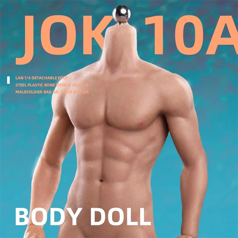 2025 جديد جياو دمية JOK-10A-YS/JOK-10A-BS/JOK-10A-PS 1/6th منشئ الجسم ذكر سوبر مرنة سلس الجسم مع هيكل عظمي معدني #3