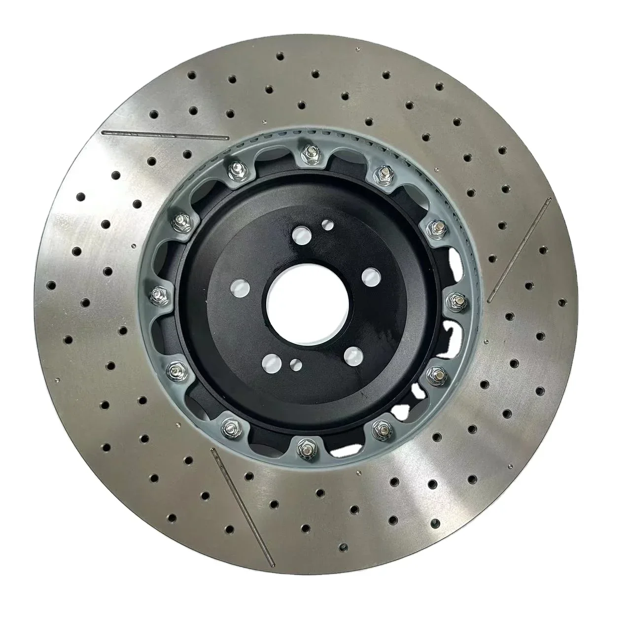 380MM*36MM Auto Car High Carbon Alloys Combination 2-Piece Brake Disc (Rotor) For BMW M3/M4 OE# 34108093709/34108093710