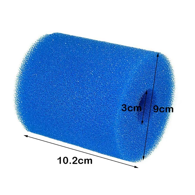 إسفنجة خرطوشة فلتر حمام سباحة للنوع H ، أداة تنظيف حوض استحمام ساخن قابلة للغسل قابلة لإعادة الاستخدام للنوع H ، 40 عبوة