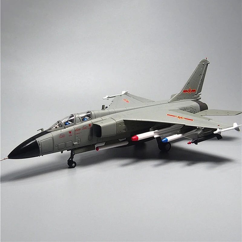 سلاح الجو الصيني Jh 7 طائرة محاكاة سبيكة مقاتل ، زخارف منتهية ، مقياس 1:72 ، نموذج طائرة #1