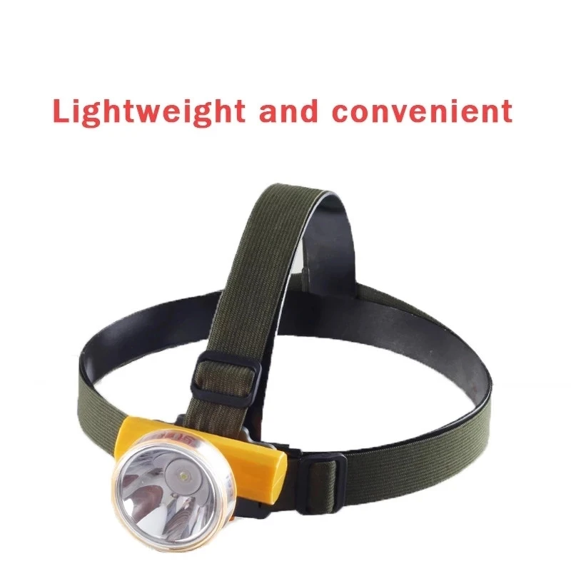 Ultra Bright Rechargeable Headlamp, 9833 Super Light Small LED Head Flashlight for Camping Fishing Mining Work Waterproof