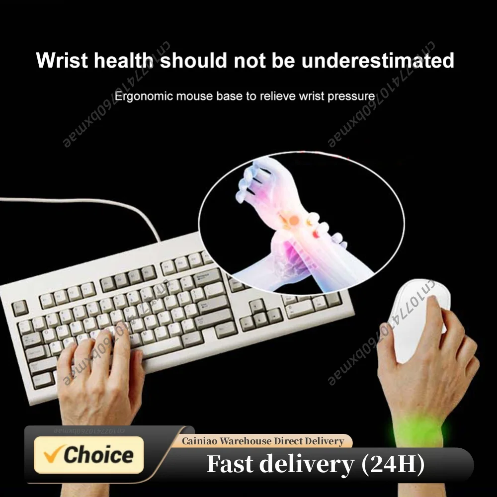 For Apple Magic Mouse 2/3 Base Increased Comfort and Control Ergonomic Grip&Base Anti-Slip Design Wireless Booster Mouse Case