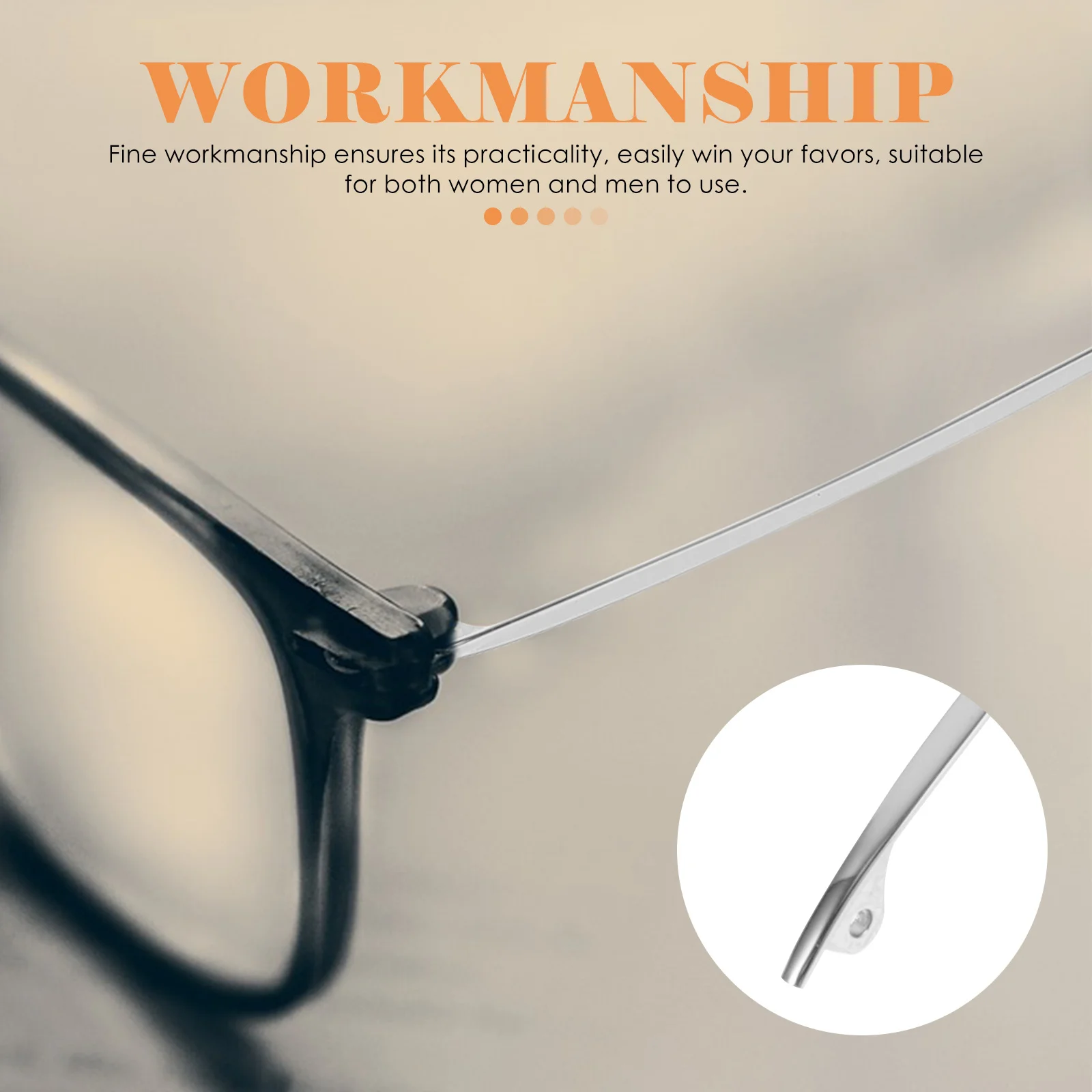 

1Pair Eyeglasses Replacement Temple Metal Arms for Glasses Repair Stylish Temple Tips Unisex Fit Glasses Arm Replacement