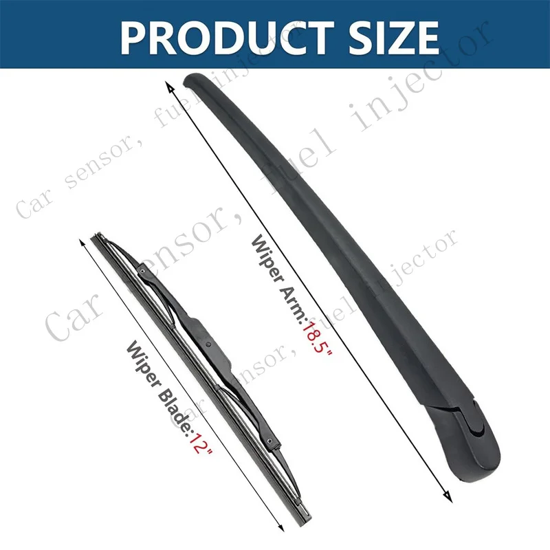 Q+ Rear Windshield Wiper Arm Blade For 05-10 Kia Sportage Hyundai Tucson 988111F001 5