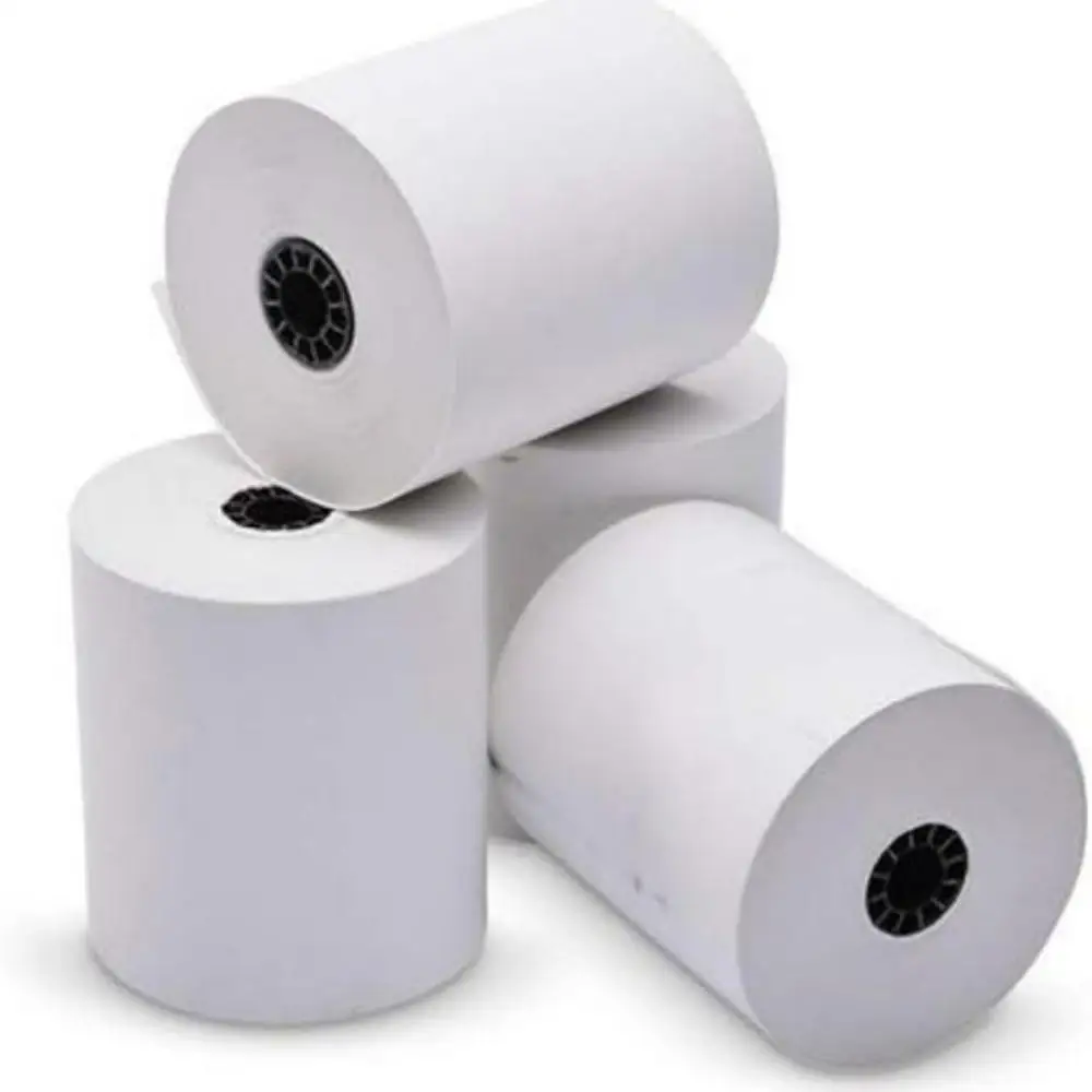 TEK POS - 3 rollos de papel térmico de 1/8 "x 230 ', Papel de recibo térmico 3 1/8, calidad Premium, fabricado en EE. UU., 50 rollos