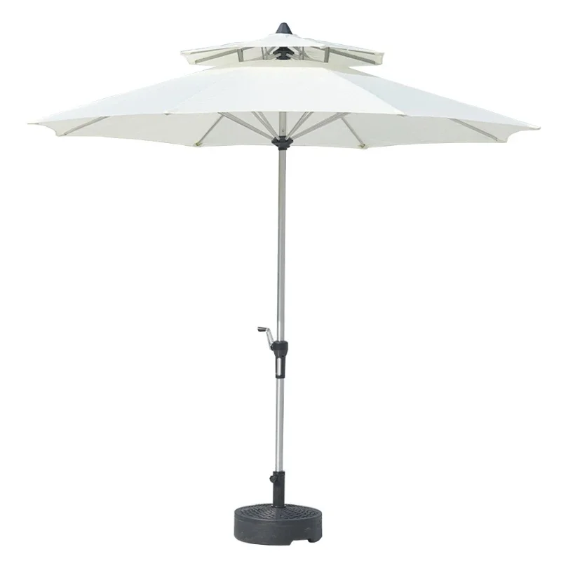 Outdoor patio sun camping in the market.i garden sunscreen column umbrella hand leisure bea