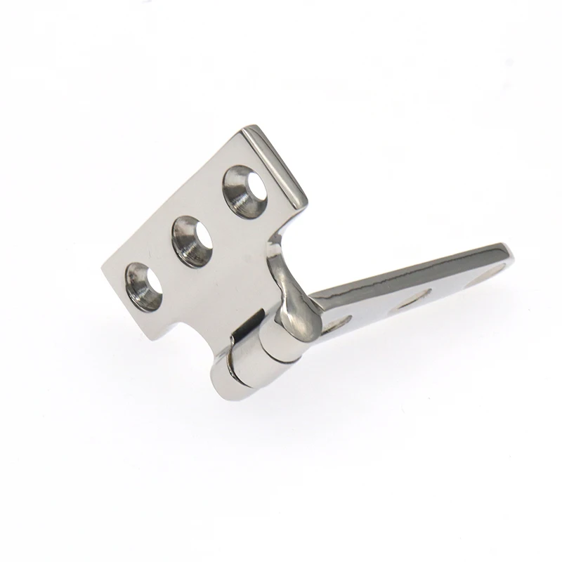 304 Stainless Steel Marine Grade Heavy Duty Polished Door Hinge Boat Hinge T-Hinge Container Distribution Cabinet Industry Hinge