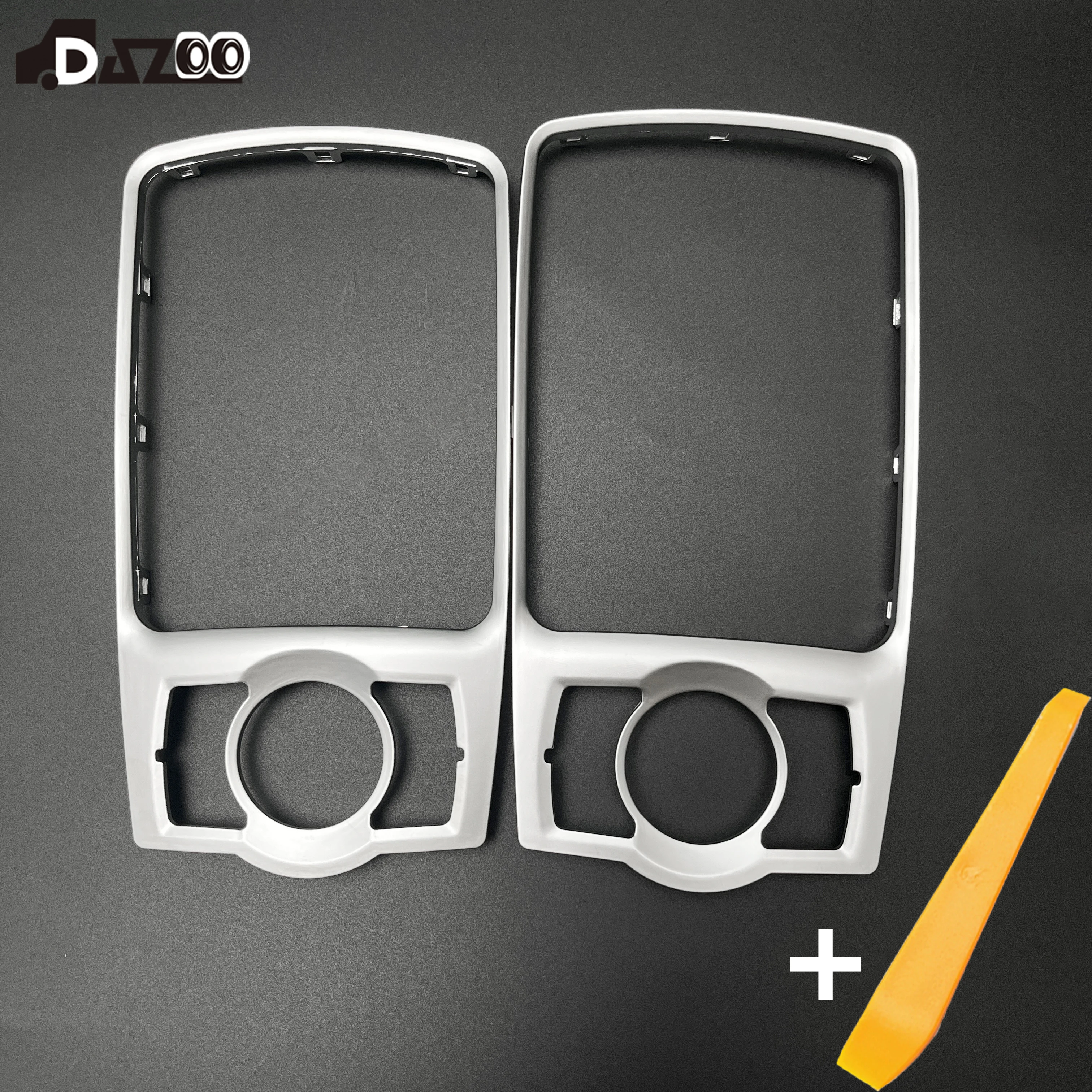 Für Audi Q7 2007-2015 A6C6 2005-2011 Mittelkonsolen-Rahmenverkleidung 4L0864260 4FD864260 Schaltkonsolen-Panelrahmen – Detail 1