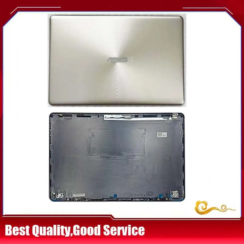 New/org For ASUS VivoBook S510U A510 A510U X510 F510U S510 F510 LCD Back Cover(Golden) / LCD bezel /Hinge cover,Plastic version