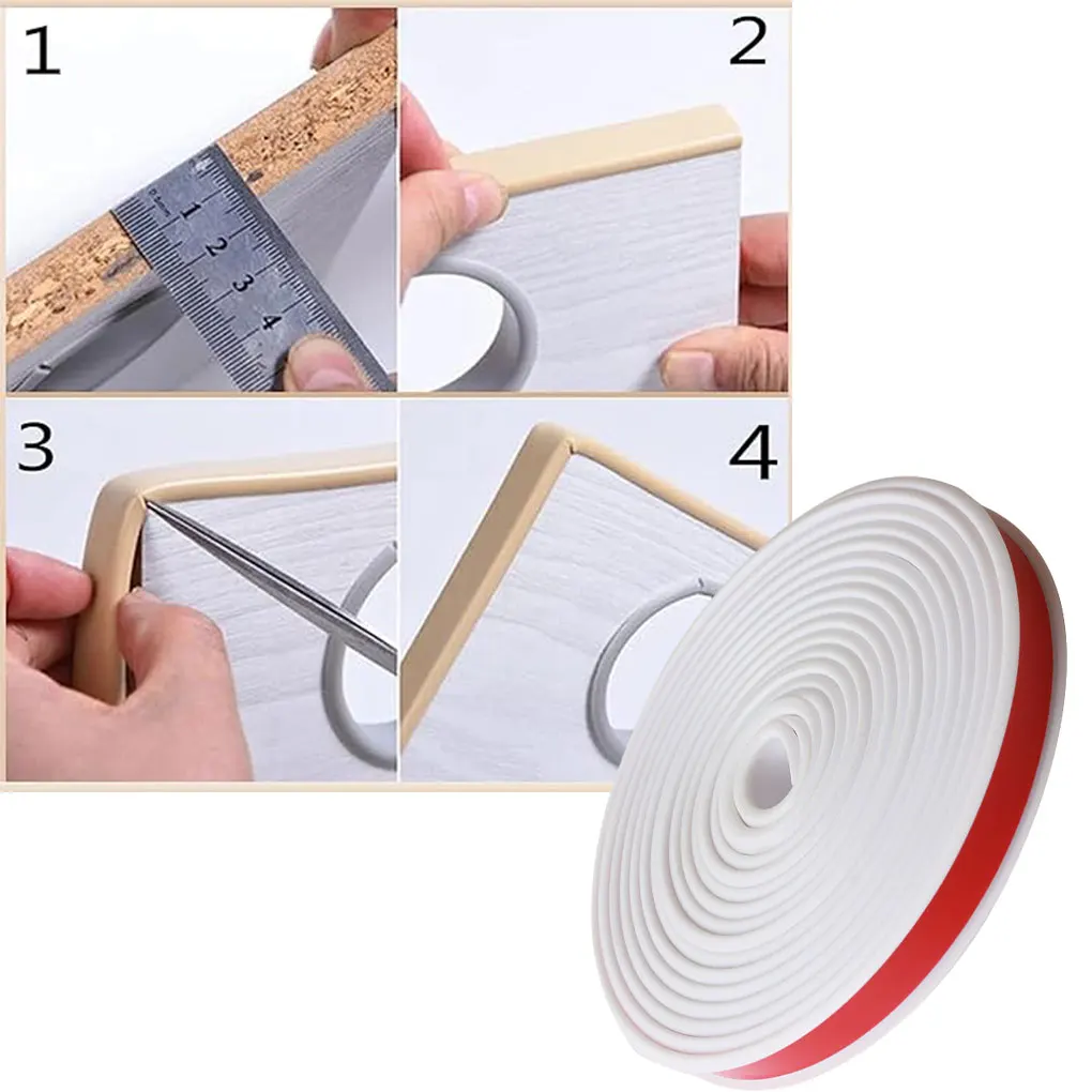 ยางขอบรูปตัวยูติดตั้งง่ายช่วยปกป้องเฟอร์นิเจอร์ใช้งานได้หลากหลายเรียบง่าย