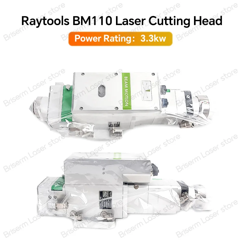 Raytools BM110 Auto Focus Fiber Laser Cutting Head 3.3kw F125 F150 F200 Leadshine Driver for Raytools Laser Equipment Parts