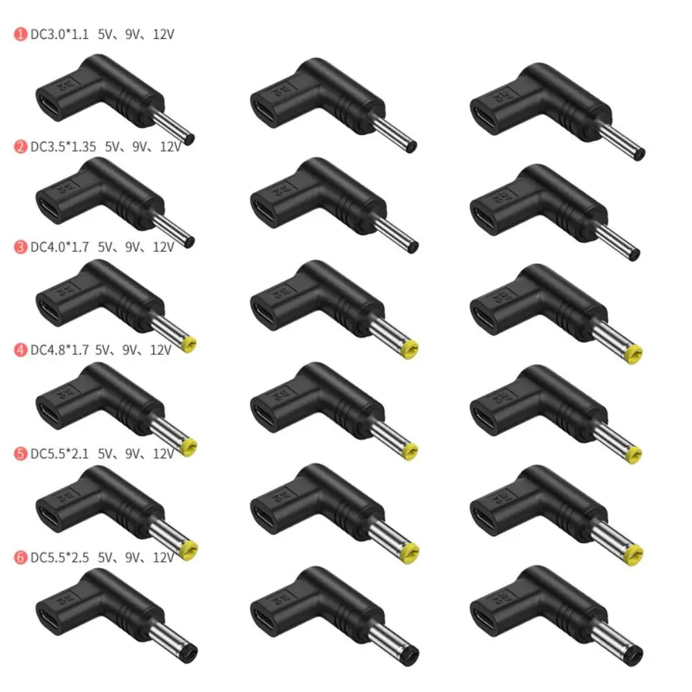 

Charging 3.5x1.35/4.0x1.7 Type-C Female to DC Male USB C Power Adapter Charger Connector PD to DC Converter PD Cable Adapter