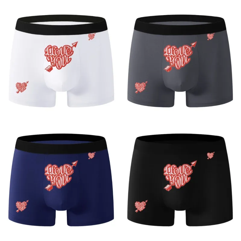 

2/4 PCS new close-fitting boxer shorts are a musthave for men black underwear for the summer of 2025 is comfortable High quality