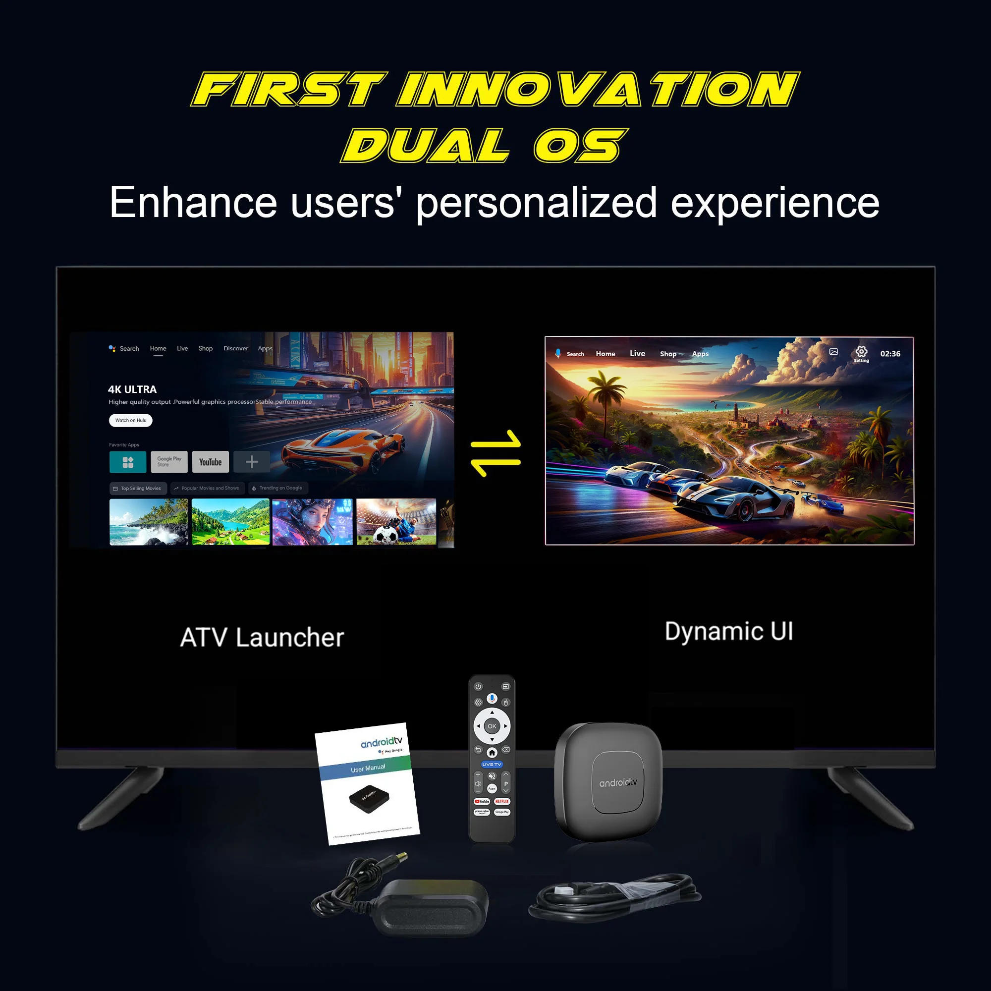 Mortal TV Box T1 Android 16 4K Google Voice 8 GB RAM 128 GB ROM RK3518 BT5.0 WiFi 6 HDR10 YouTube Video Media Player Decoder TV Box – Detail 4