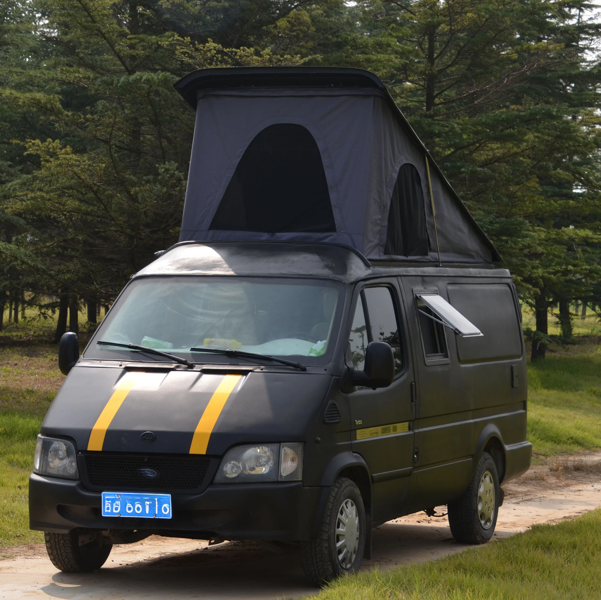 Suitable for Quanshun, IVECO, Chase GL8 Odyssey, RV roof-raising tent, roof-lifting structure research and development