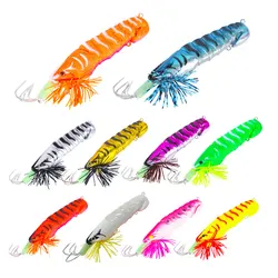 AS 1pcs Hard Bait Shrimp Hook Crowns Squid Jigs 21g Sea Fishing Lure Set Artificial Cuttlefish Octopus
