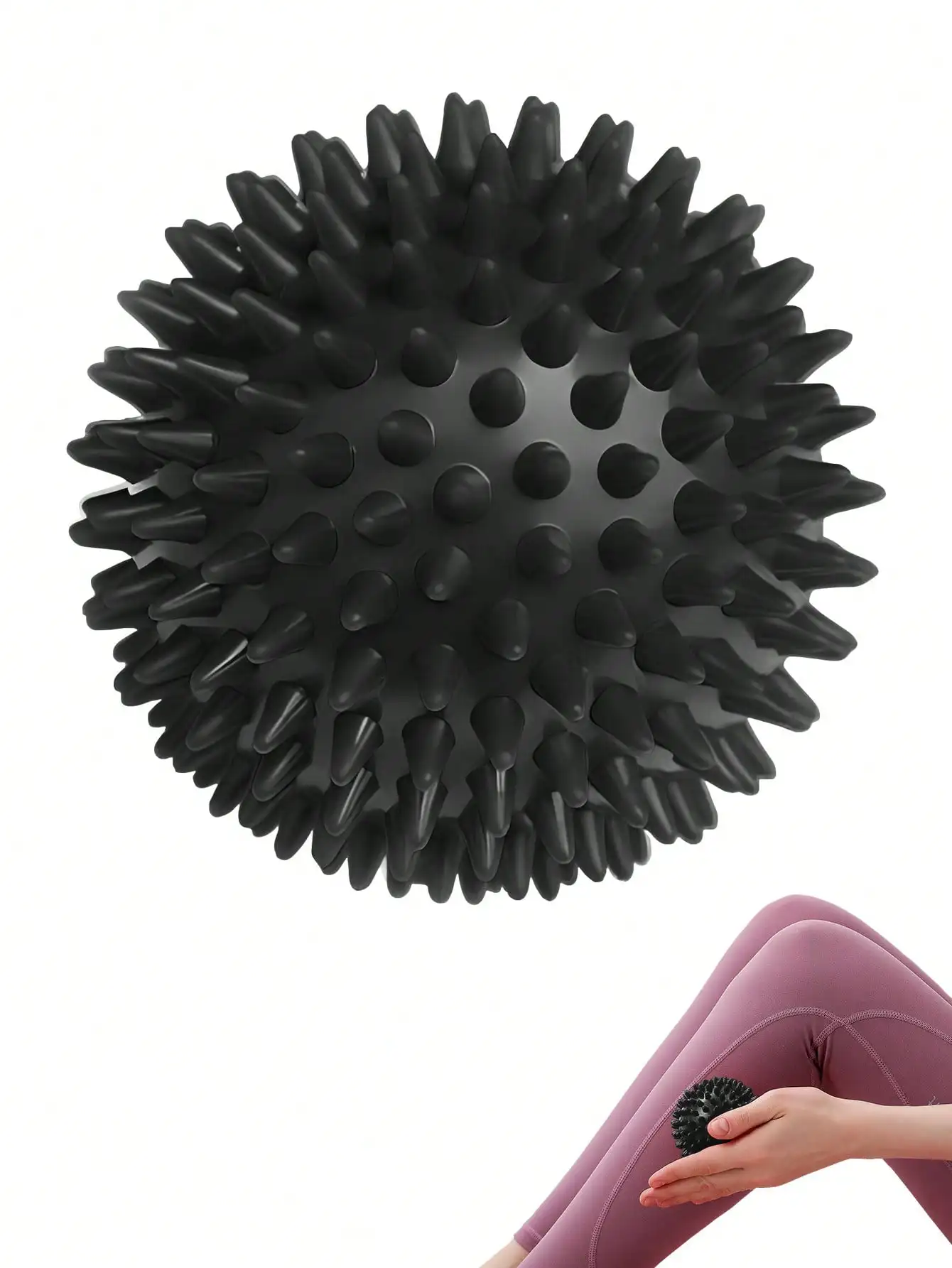 

1PC High Elasticity, High Density, Multi-position Massage Yoga Ball, Deep Fascia Relaxation, Relieving Muscle Tension and Pain
