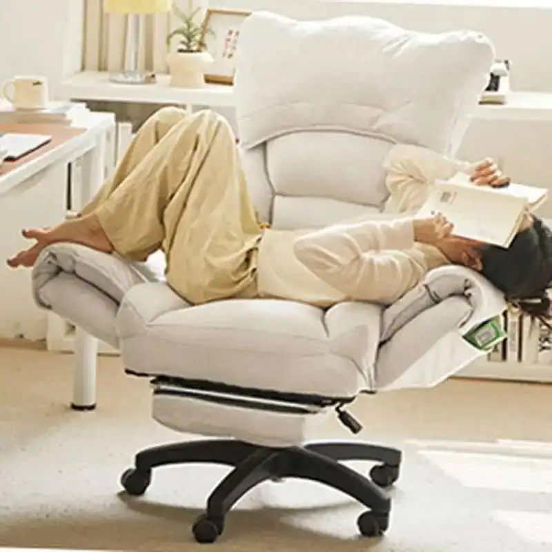 

Sillas Recliner Simple Office Chair Ergonomic Gaming Rolling Lazy Modern High Back Computer Chair Mobile De Oficina Furniture