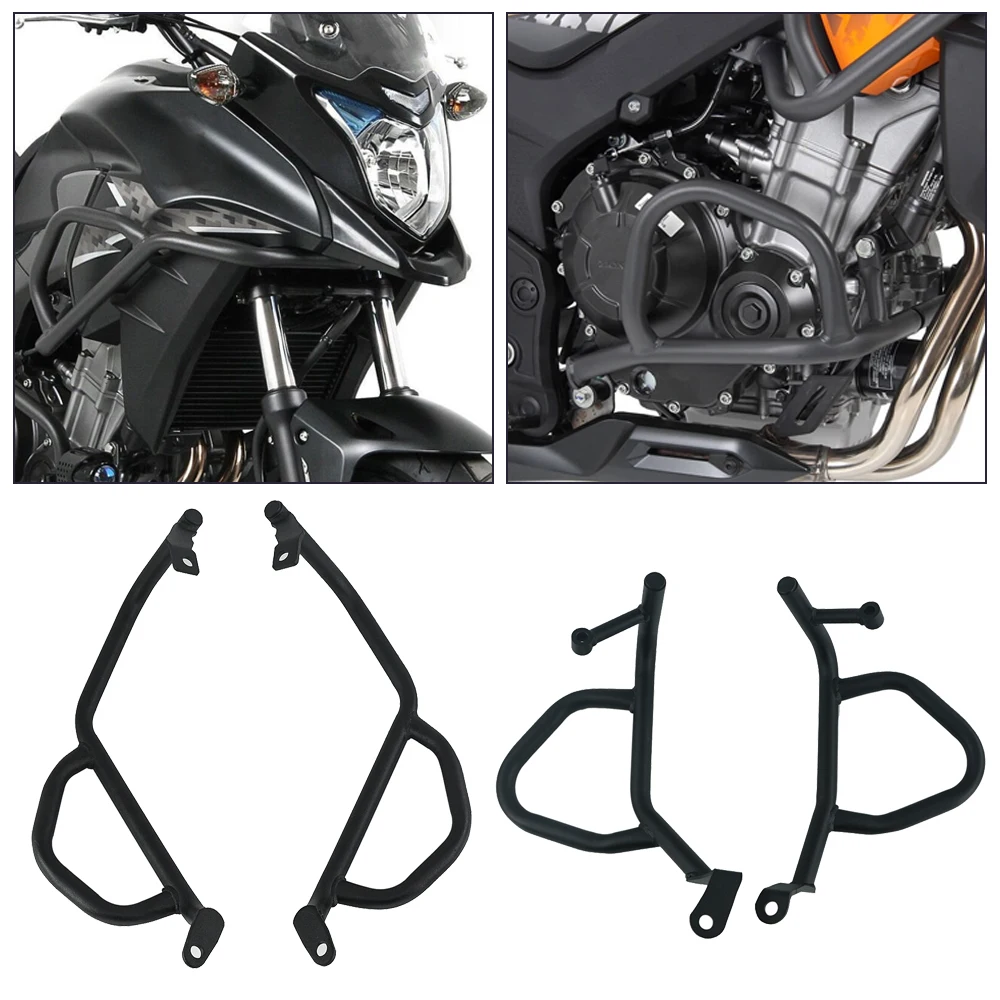 For Honda CB500X CB 500X 2013 2014 2015 2016 2017 2018 Crash Bar Motorcycle Chassis Engine Guard Fuel Tank Protector Bumpers