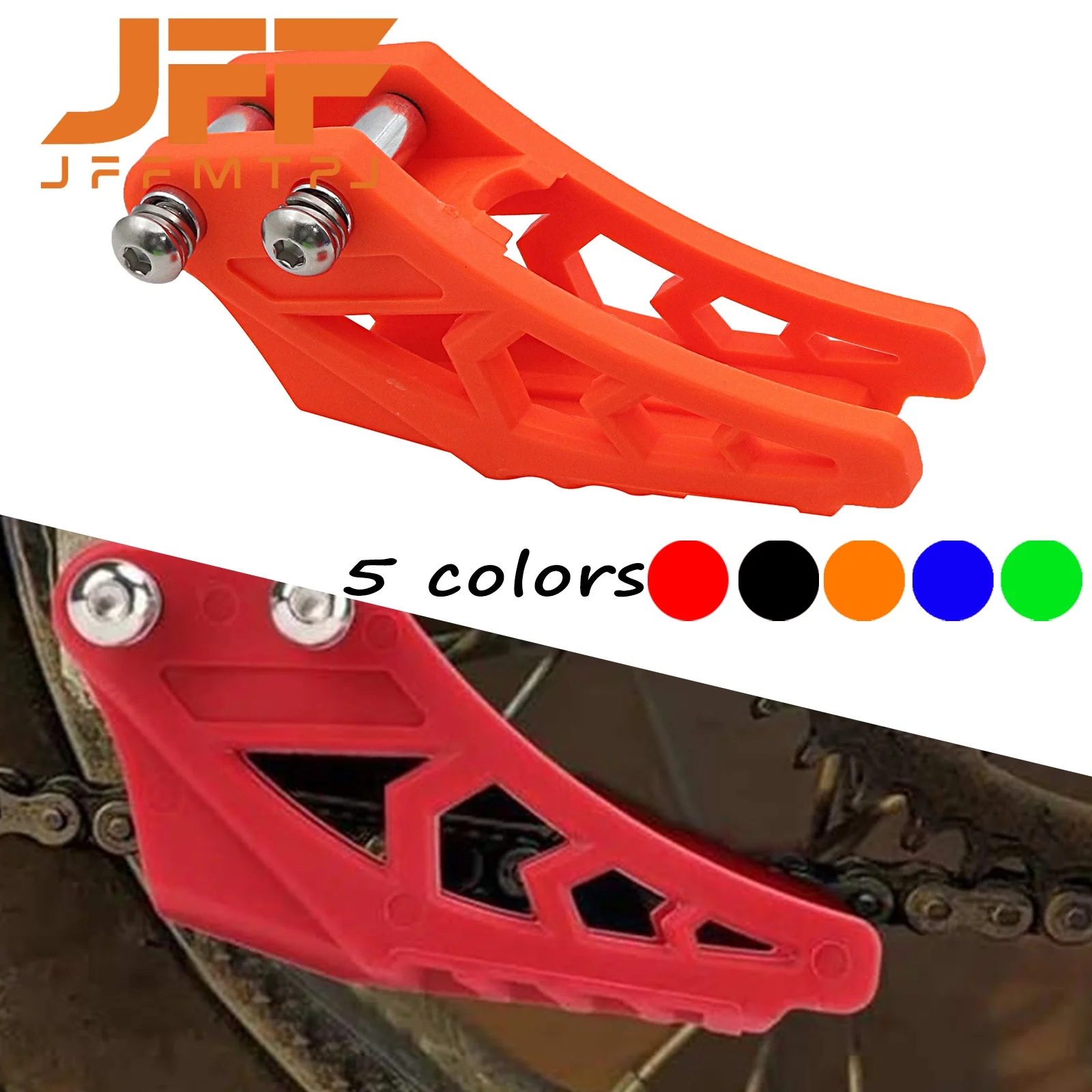 Motorcycle Chain Slider Guard Protector For Kayo SSR TTR XR CRF BBR KLX 50 70 90 110 125 140 150 160CC Dirt Pit Bike Universal