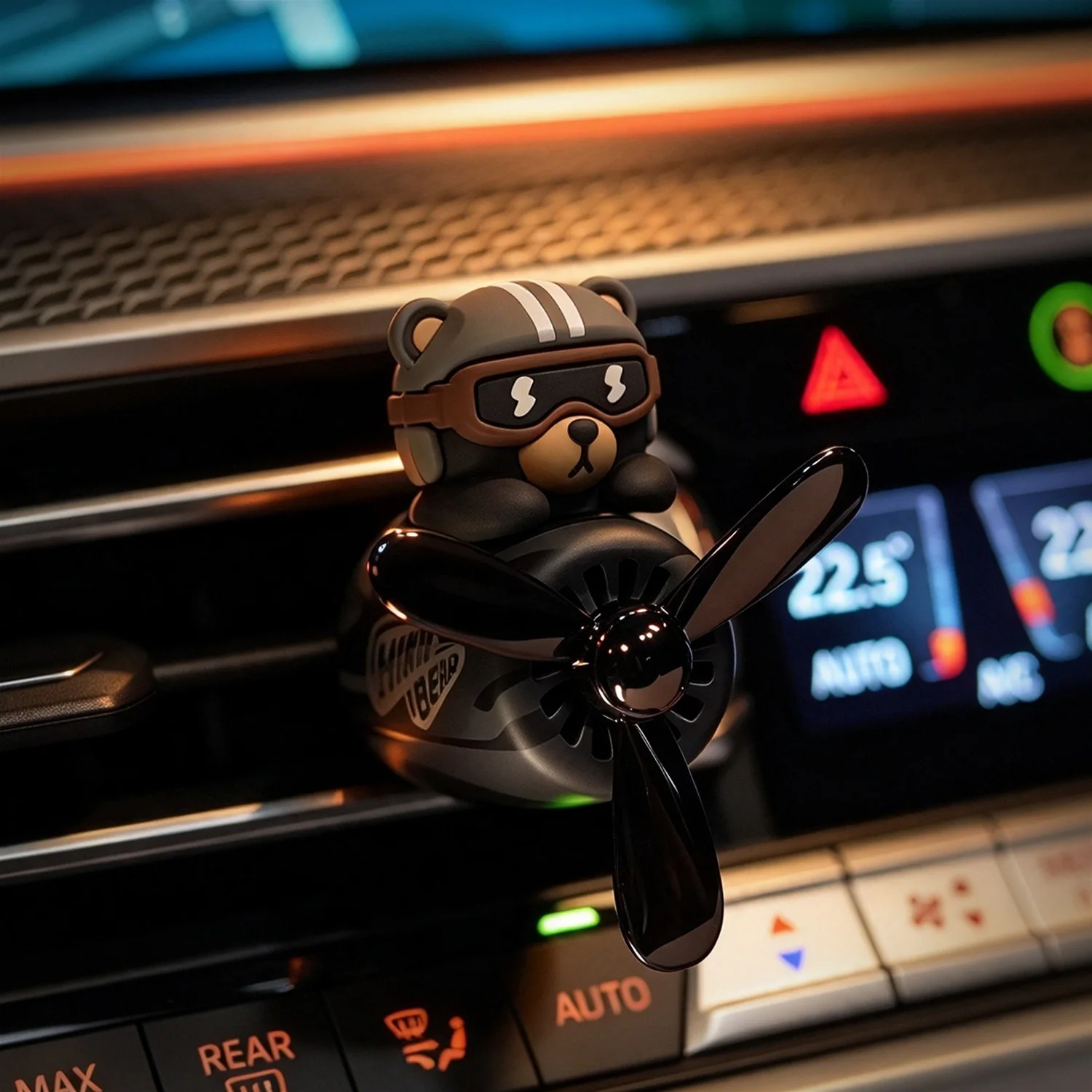 2026 New Playful Hako Bear Car Air Freshener Automobile Vent Perfume Aircraft Ornament Car Interior Decorative Accessories