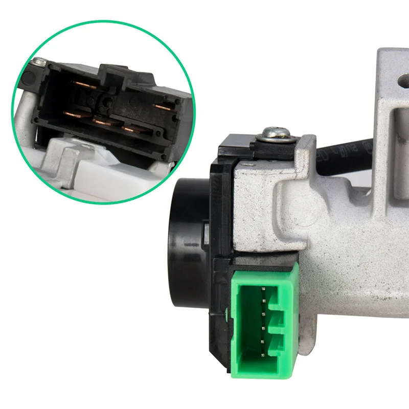 Cerradura de puerta de cilindro con interruptor de encendido, juego completo de 2 llaves para Honda CRV 2002-2006, 72185-S9A-013