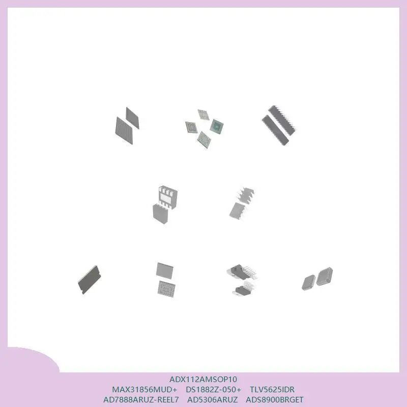 

ADX112AMSOP10 MAX31856MUD+ DS1882Z-050+ TLV5625IDR AD7888ARUZ-REEL7 AD5306ARUZ ADS8900BRGET