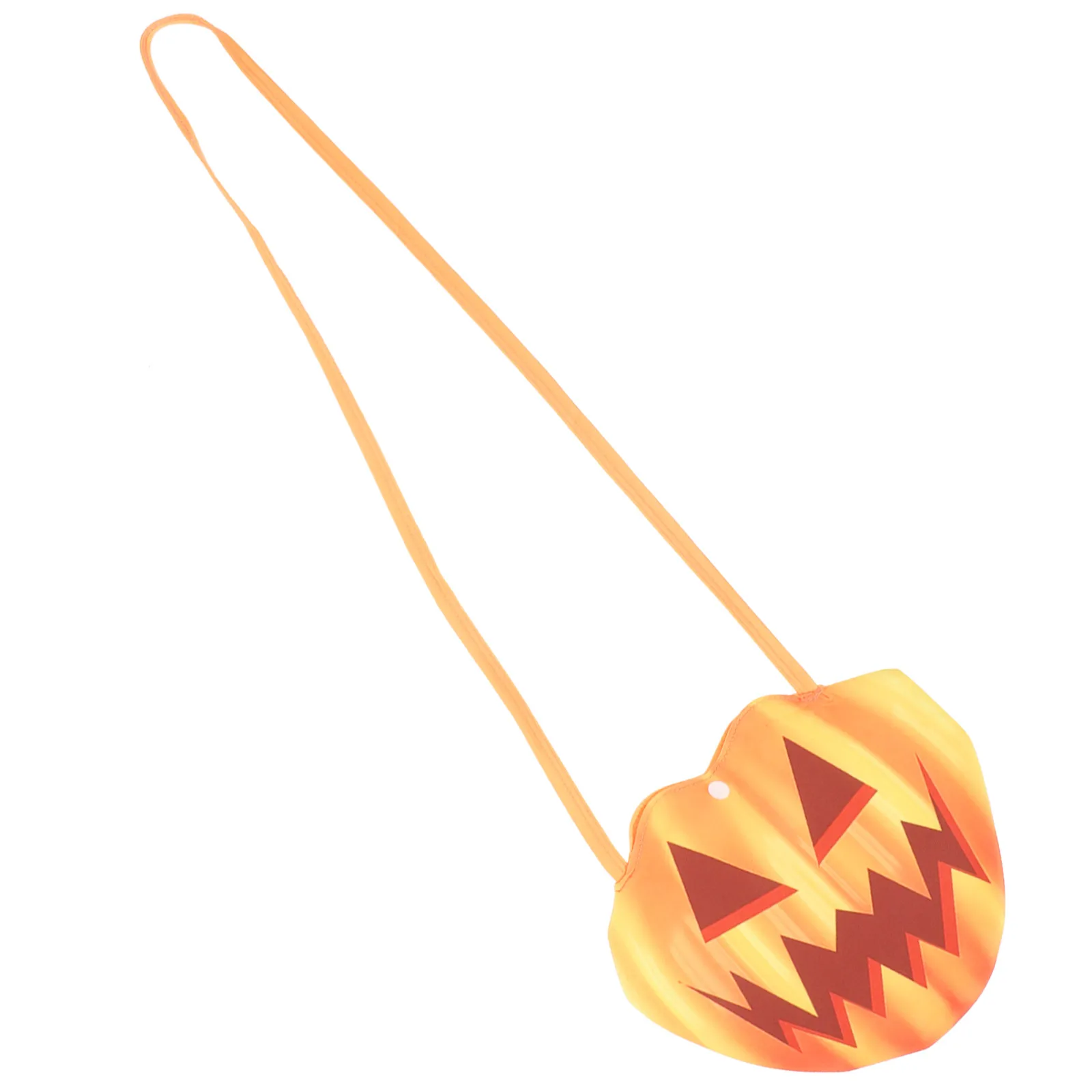 

Pumpkin Pattern Small Hanging Bag Durable Polyester Metal Halloween Candy Gift Packaging Goodie Treat Party Favor