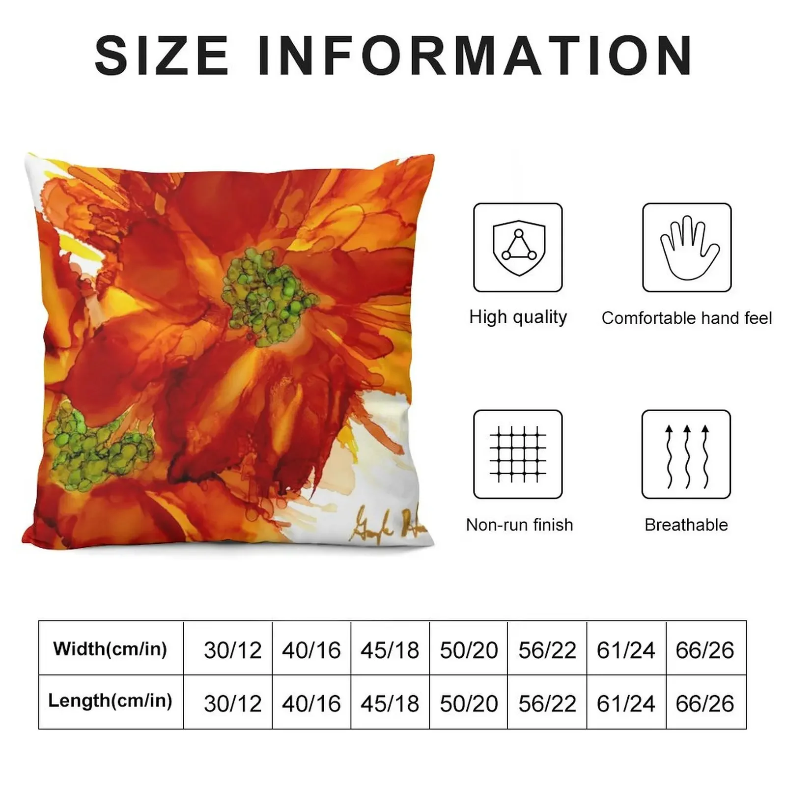 Fall Bloom Throw Pillow autumn decoration Sofa Cover pillow