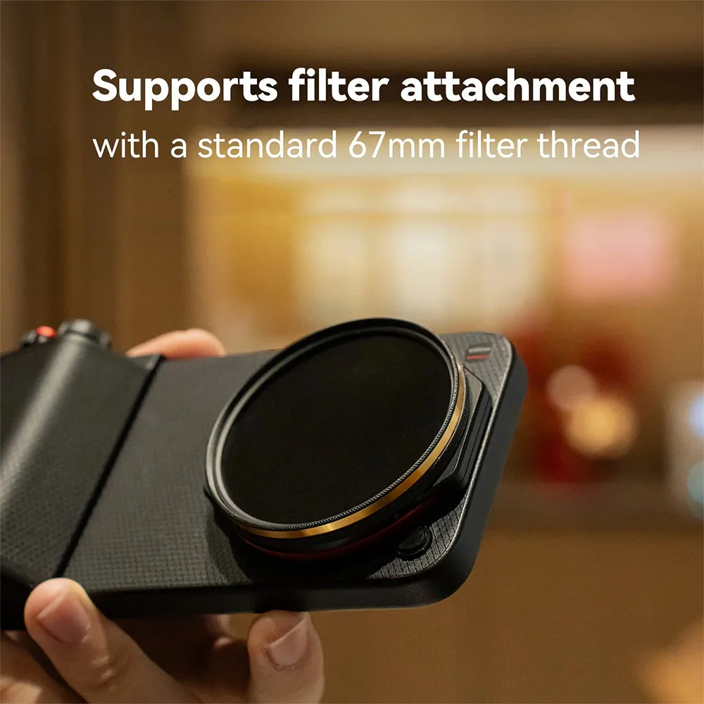 

FOTORGEAR Zoom Adapter Ring Compatible with the Xiaomi 17 Ultra Professional Photography Kit Macro Lens