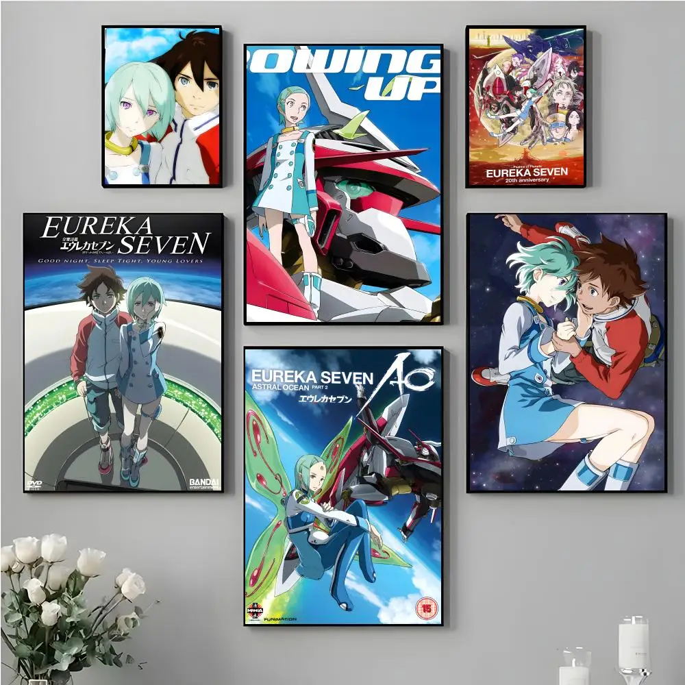 Philosophical Emotional P-Psalms Of Planets E-Eureka7 Poster High-definition stickers ideal gifts for living rooms hallways