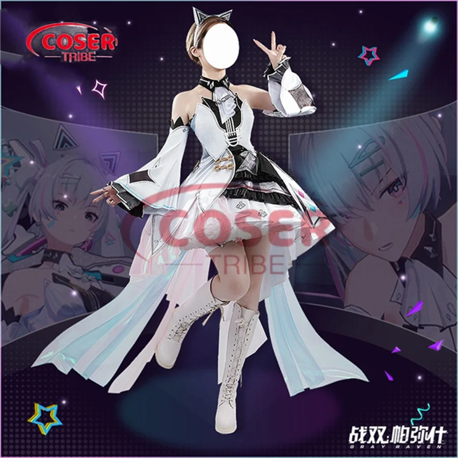 COSER TRIBE Anime Game  GRAY RAVEN Karenina Imperial Sister Halloween Carnival Role COSPlay Costume Complete Set