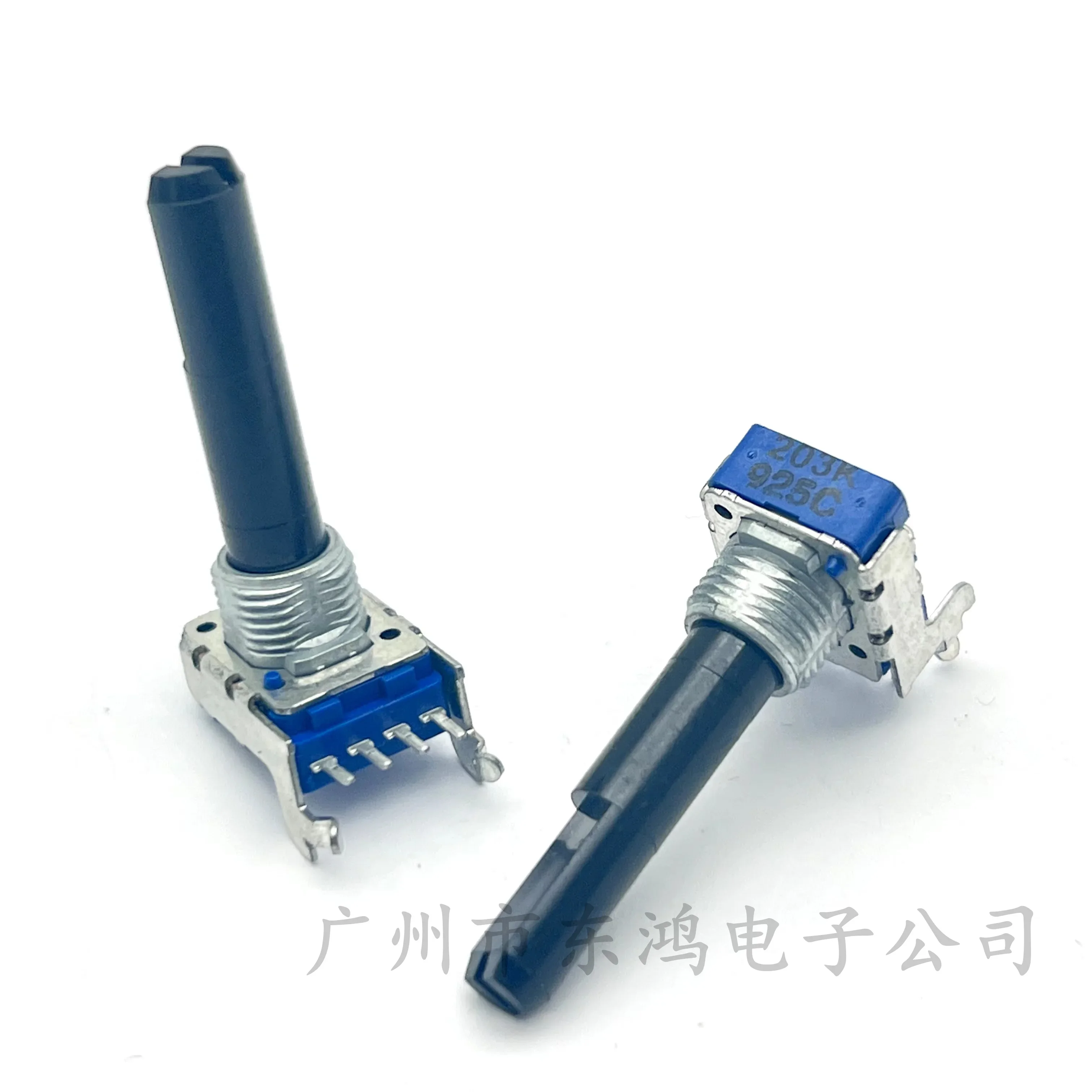 1 unidad de potenciómetro ALPS Japan RK11 20K (203K) para amplificador de potencia, potenciómetro de volumen, longitud del eje 31MM