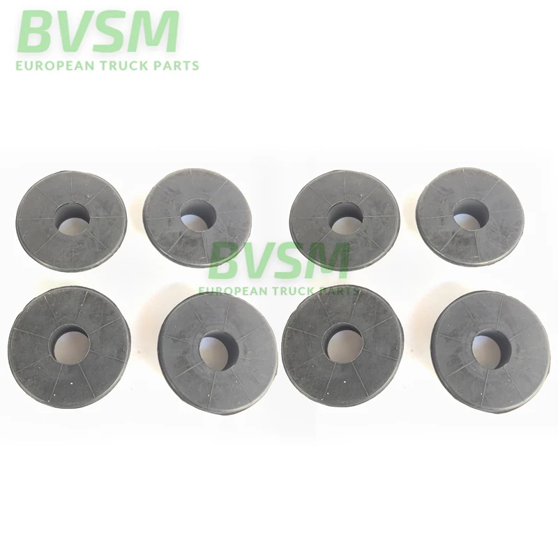 8Pcs For Scania truck cab suspension liner flipping rubber pad OEM 1481245 1894408 1343134