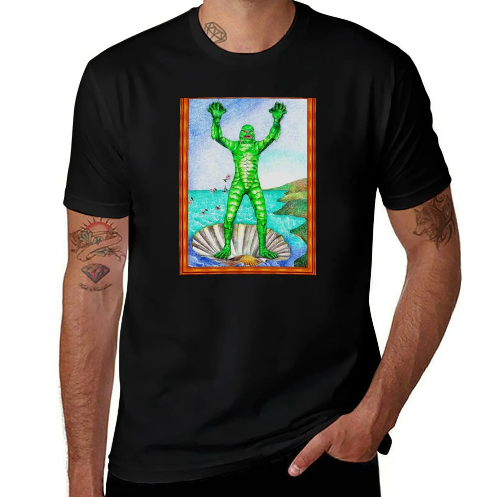 The birth of the creature T-Shirt Quick Dry Light Sports T-Shirt