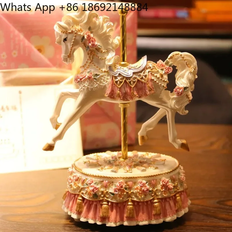 Love is only for you Carousel music box cartoon music box spot fast delivery