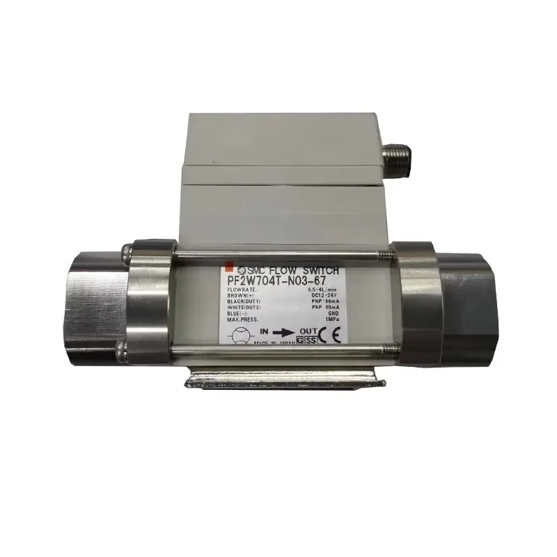SMC PF2W704T-N03-67 Flowmeter Flow Gauge for IPG YLS Laser Source for Cutting Machine
