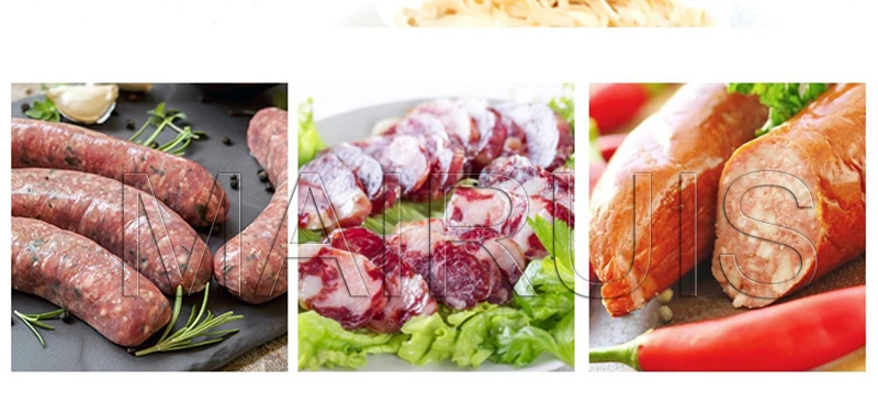 

300Kg/H Commercial Electric Meat Slicer Stainless Steel Meat Cutter Grinder Machine