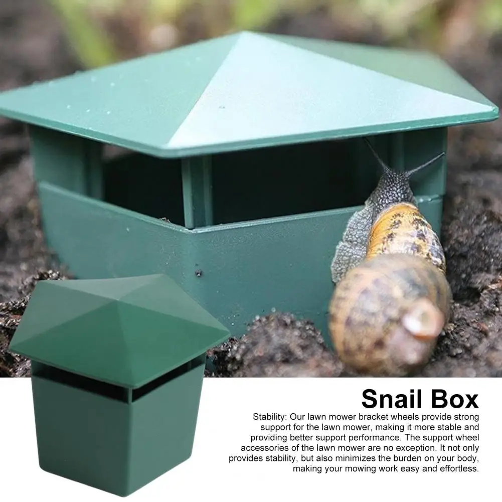 4 Pcs 12*10cm Snail Trapper Box Garden Farm Protector Slug Snail Traps Environmentally Friendly Slug Catcher For Garden Yard