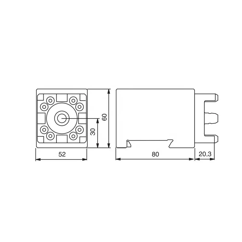 HPEDM CNC Wire EDM Tool With Precision Steel System 3R-622.2 Macro Manual Adapter Chuck HE-R06937 For Plastic Applications