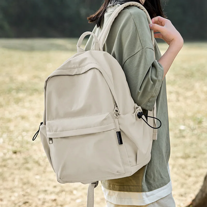 

Холщовые школьные сумки для студентов колледжа для подростков, легкая большая вместительная 14-дюймовая сумка для ноутбука, уличные дорожные рюкзаки