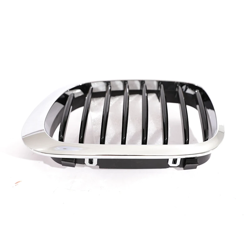 Single Slat Chrome Plate Grille Kidney Grill For 3 Series E46 2-Door 1998-2002 Pre-Facelift & 2000-2007 E46 M3 Coupe Cabriolet - view 5