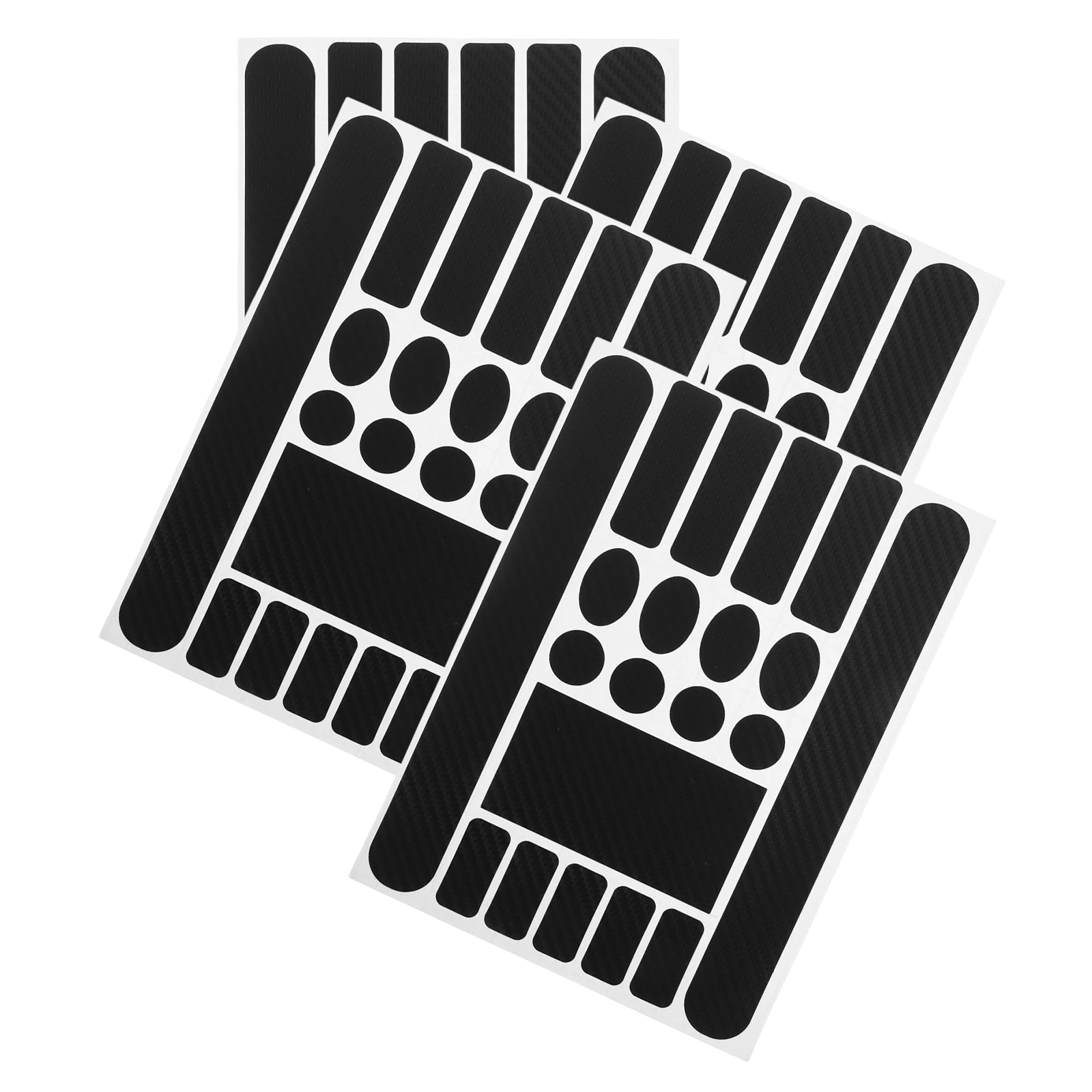

4Sheets BicycleFrameProtector Black AntiScratch ChainstayDecal ProtectiveStickers BikeChainGuard MountainBikeFrameProtection