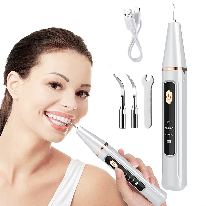 

Новый стоматологический скалер для удаления зубного камня, электрический очиститель зубов, средство для удаления зубного камня, ультразвуковое удаление зубного камня