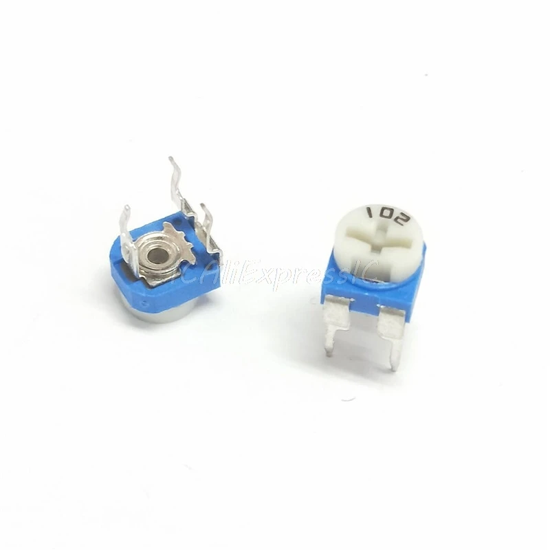 10pcs/lot RM065 RM-065 100 200 500 1K 2K 5K 10K 20K 50K 100K 200K 500K 1M ohm Trimpot Trimmer Potentiometer variable resistor