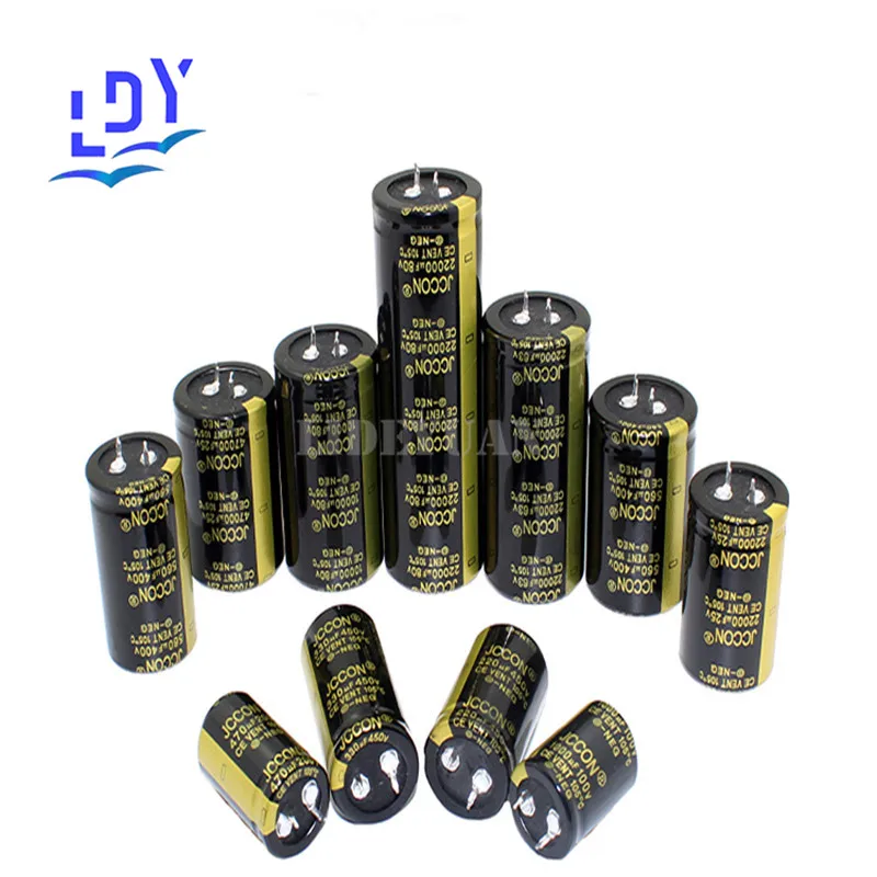 1pcs Bull Horn Capacitor 63V 12000UF Size 30*50 30*70 35*45 35*50 35*60 35*70 Aluminum electrolytic capacitor 12000UF 63V