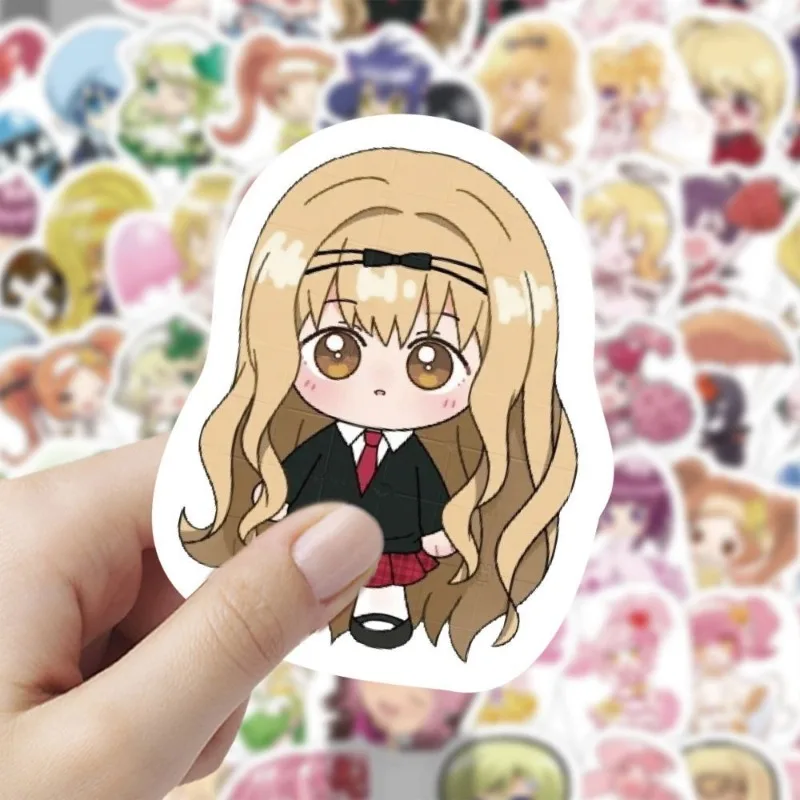 

60шт Мультяшная личность Шуго Чара. Креативные декоративные наклейки с каракулями