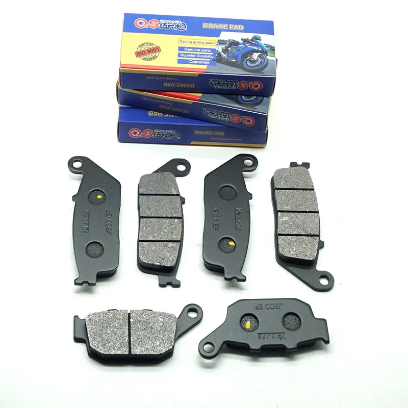 Motorcycle Front Rear Brake Pads for HONDA CB400FIII SF Version R 1995 CB400SF Super Four (NC31) 1992 1994-1996 CB400 CB 400
