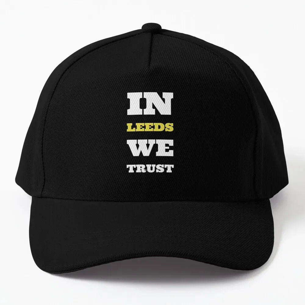 In Leeds we trust... Baseball Cap Cosplay Hat Luxury Brand Women'S Cap Men'S